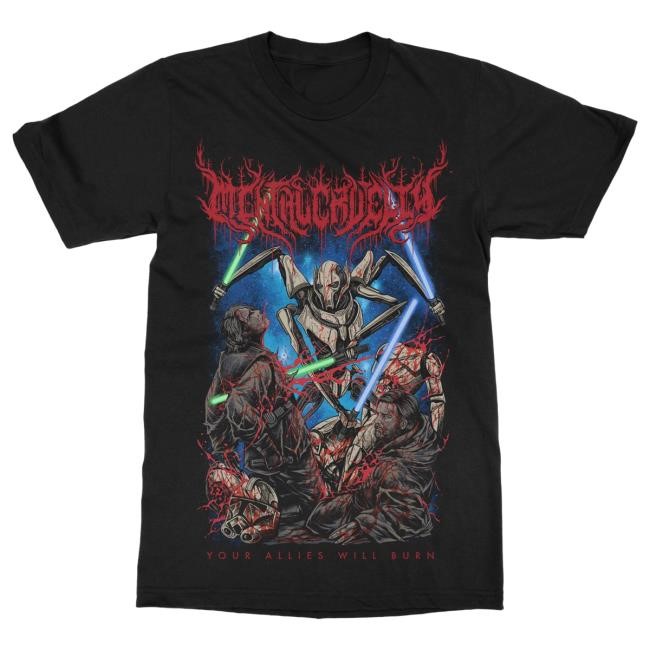 Official Indie Merch Store Shop Mental Cruelty Your Allies Will Burn Top Shirt Indiemerchstore