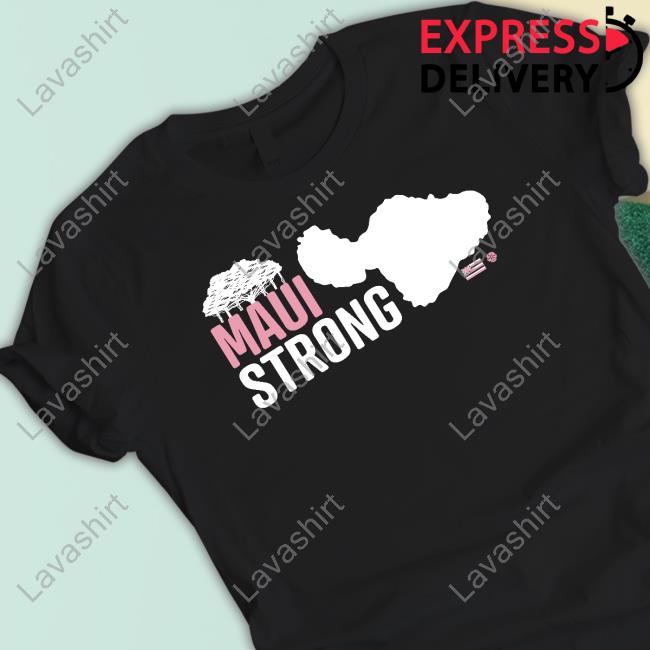 Hawaiian Island Creations Merch Maui Strong Relief Shirts