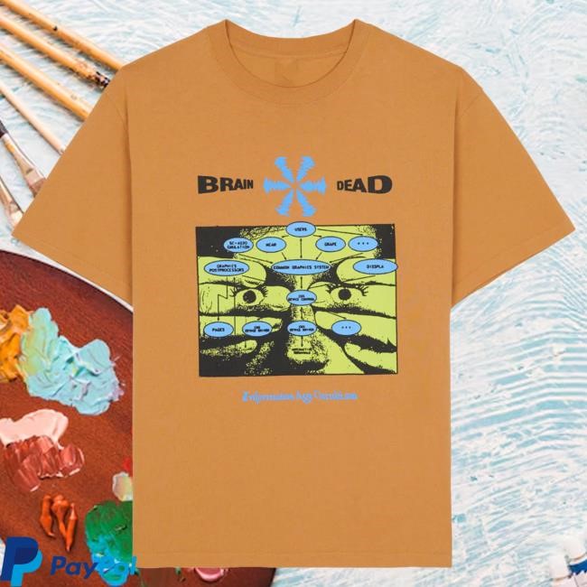 Brain Dead Information Age Occultism New Shirt - Cumin