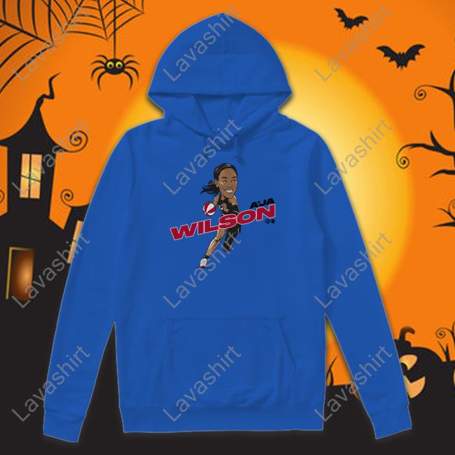 A'ja Wilson Caricature Hoodies Breakingt Merch A'ja Wilson Caricature Hoodie Breakingt Merch