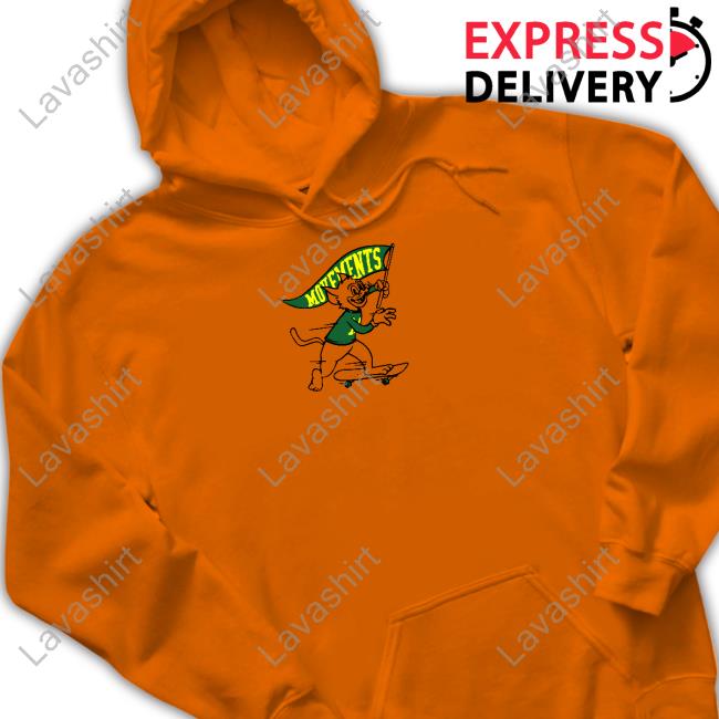 Official Movements Merch Skate Cat Long Sleeve Tee