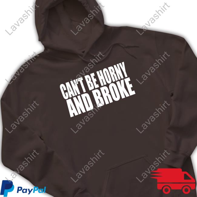 Official Beatkingkong Merch Cant Be Horny And Broke Tee