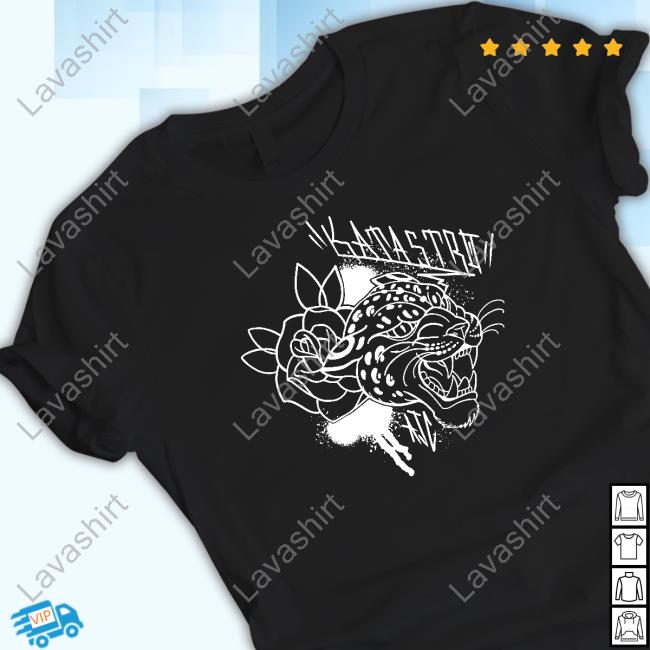 Katastro Merch Katastro Panther Tattoo T Shirt Charles Taylor