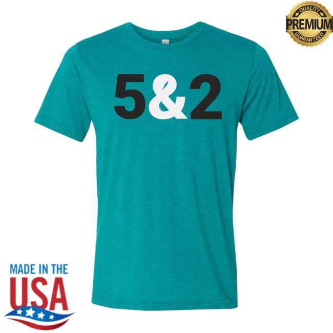 Official The Chosen 5&2 Teal Shirt 2023