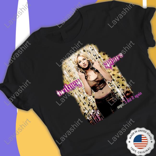 Britney Spears Oops I Did It Again Tour Tee Shirts