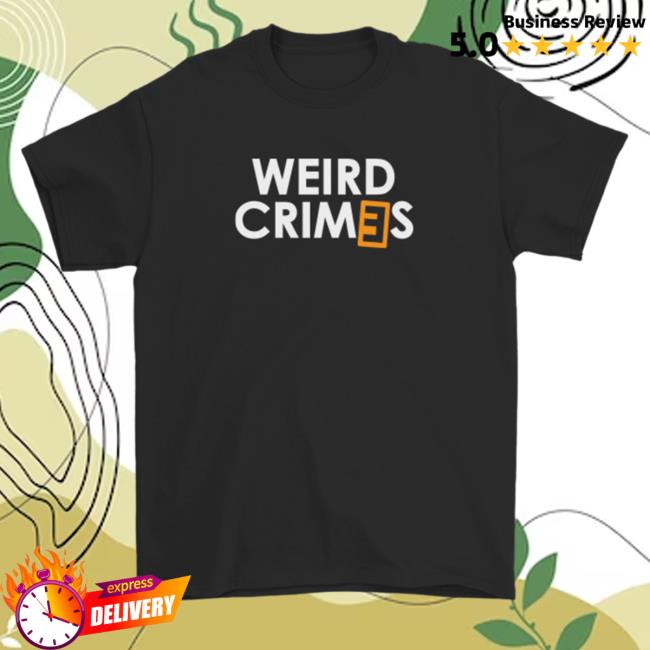 Weird Crimes Merch Weird Crimes Logo Black Hoodie
