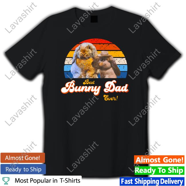 Lythero Best Bunny Dad Ever Hooded Sweatshirt