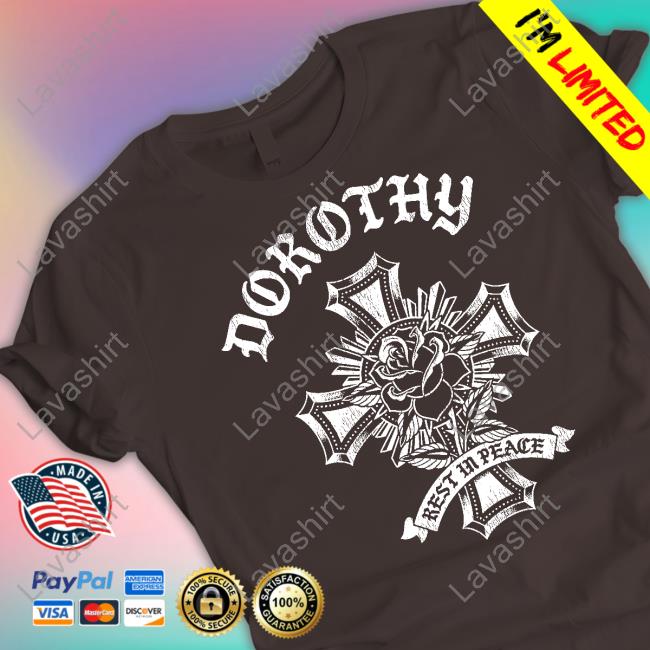Official Dorothy On Fire Merch Dorothy Rest In Peace Cross Cap