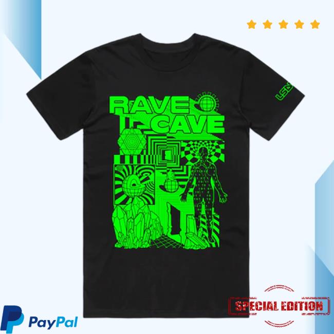 Official Lsdream Shop Merch Rave Cave Tee