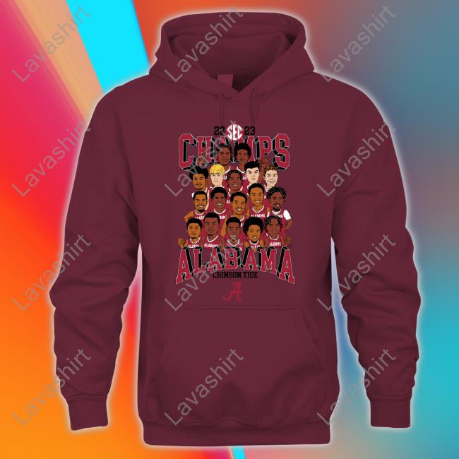 2023 Sec Regular Season Champs Alabama Crimson Tide Tee