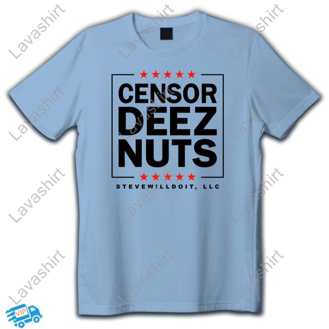 Stevewilldoit Censor Deez Nuts Crewneck Sweatshirt