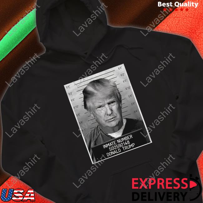 Barstool Sports Merch Inmate Number 502592148 Donald Trump Long Sleeve Shirt