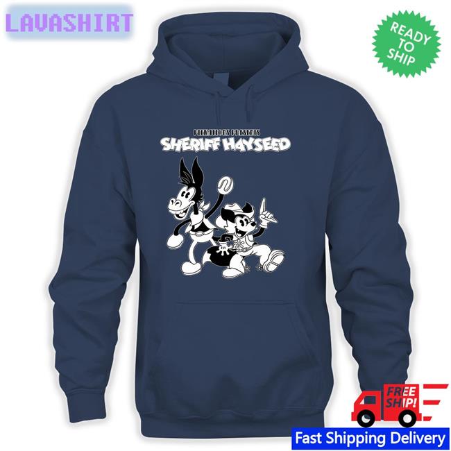 Fanfiber Merch Piemations Presents Sheriff Hayseed Shirt