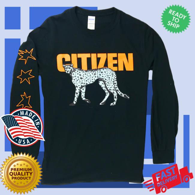 Run For Cover Records Store Citizen Cheetah Long Sleeve T-Shirt