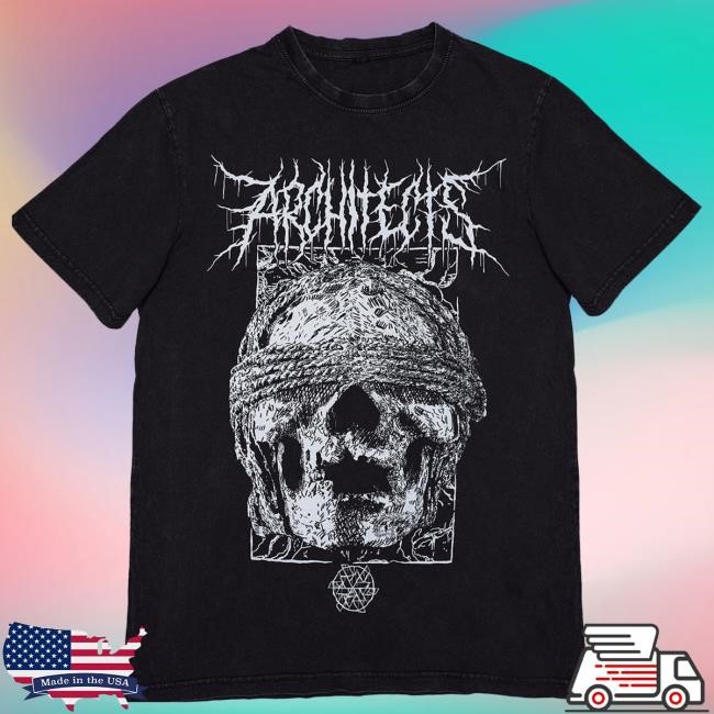 Official Architects Merch Apparel Blindfold New T-Shirt Architects
