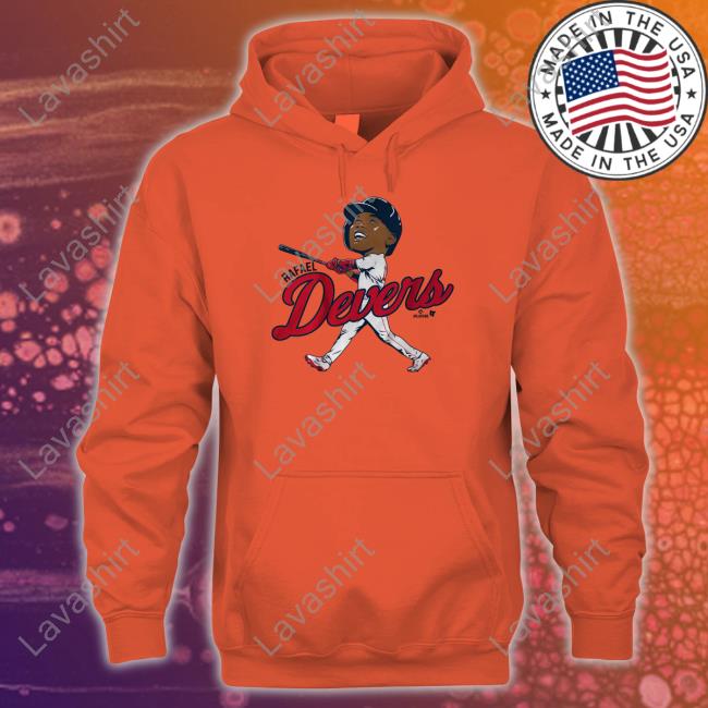 Rafael Devers Caricature Hooded Sweatshirt