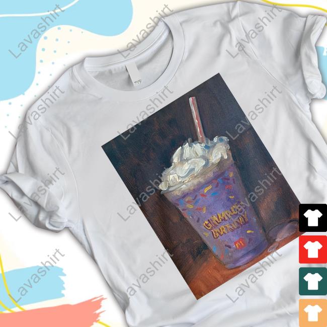 Noah Verrier Merch Grimace's Birthday Shake T Shirts