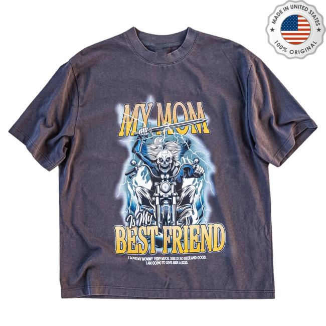 Official Shirtz Cool Merch The Mommy Is My Best Friend Tee Shirt
