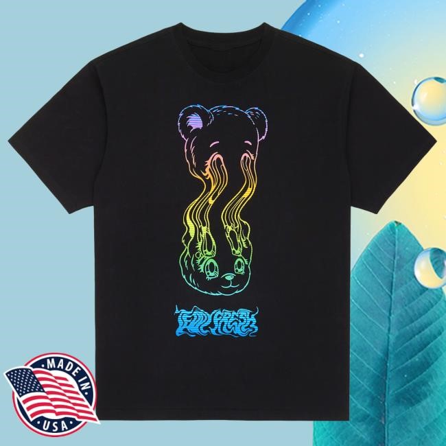 Trippy Bear Shirt Teddy Fresh Merch Apparel
