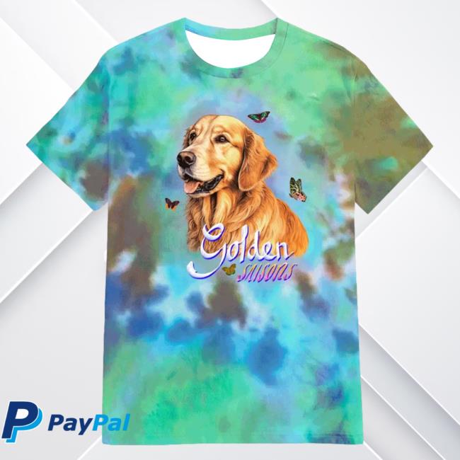 Official Pomme Merch Store Pomme Golden T Shirt - Édition Printemps-Été