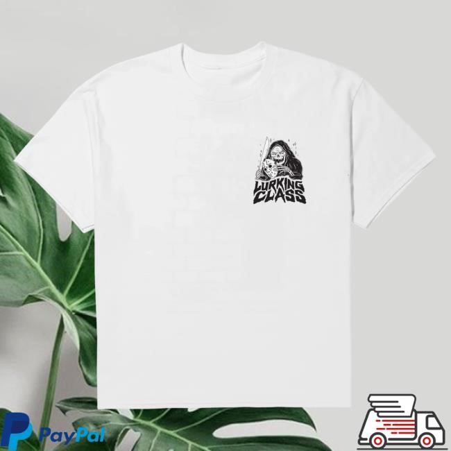Official Lurking Class Clothing Merch Shop Crystal Lake Top Shirt - White LurkingClass