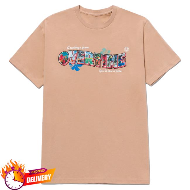 Official Rwe Merch Overtime Tv Store Greetings Shirts Brown Overtime Tv Apparel Clothing Shop Ote Merch