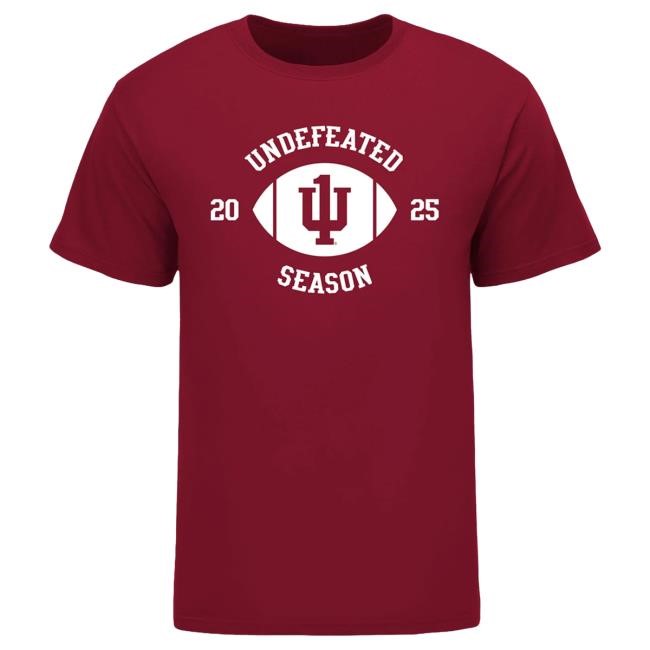 Perfect Run Indiana Hoosiers 2025 Undefeated Season T-Shirt Gear