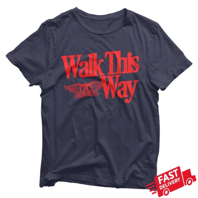 Official Aerosmith Walk This Way Liberty Tee