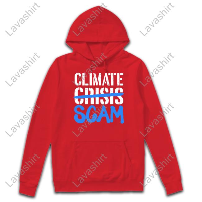 Official Wide Awake Climate Crisis Scam Long Sleeve Tee