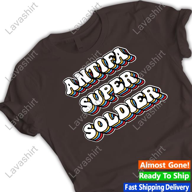 Libs Of TikTok Lia Thomas Wears Antifa Super Soldier Print Shirt