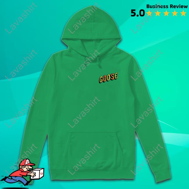 Goose Merch Bird Ride Hooded Sweatshirt