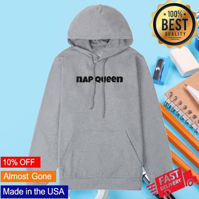 Official Slushy Noobz Merch Hamzah's Nap Queen Popover Hoodie SlushyNoobz