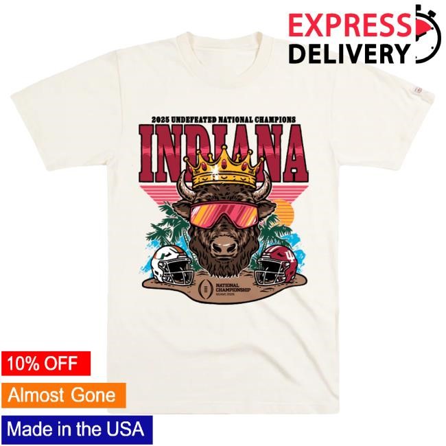 Stadium Print Indiana Hoosiers Champs Tee Homefield Apparel College Football NCAA