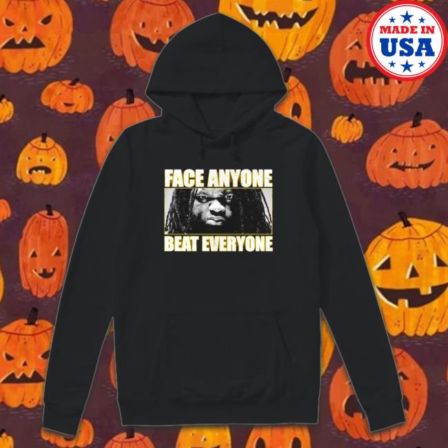 Bojack Bojack Faceanyone Beat Everyone Hooded Sweatshirt