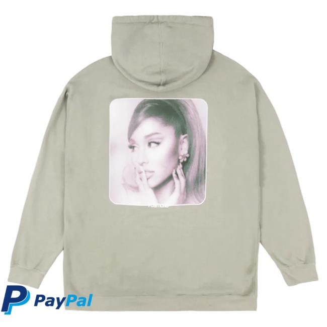 Official Ariana Grande Merch Store Ariana Grande positions inverted cover Hooded Sweatshirt Ariana Grande Apparel Clothing Shop ArianaGrande
