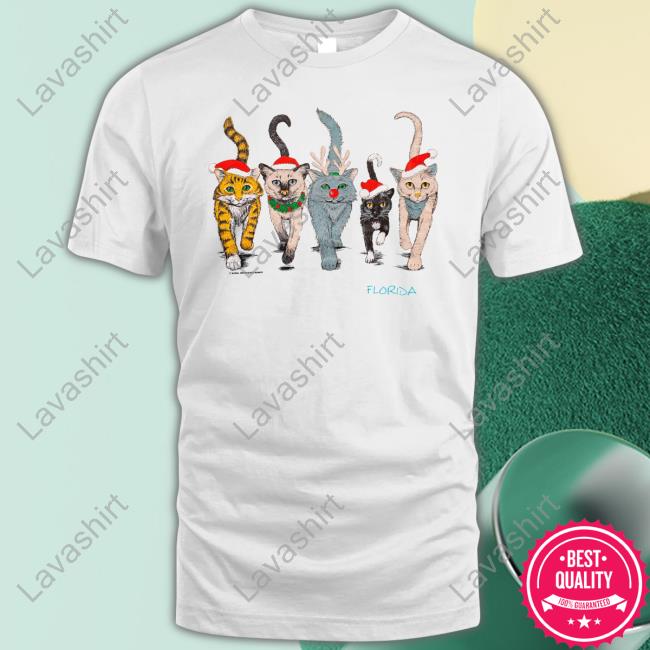 Taylor Swift 90S Florida Christmas Cats Shirt Time For Memories Merch