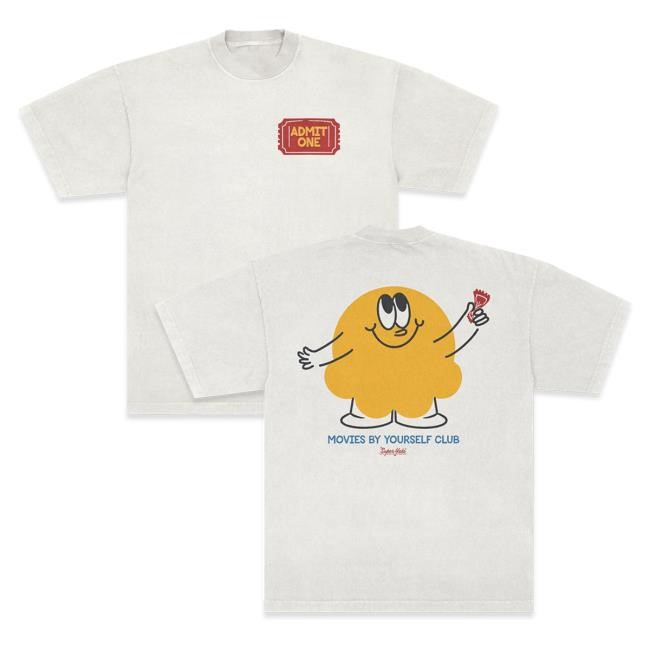 Official Super Yaki Movies By Yourself Club Tshirt SuperYaki