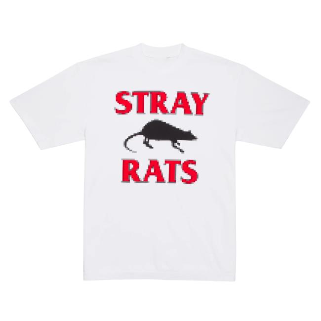 Official Stray Rats Pixel Rodenticide T Shirt