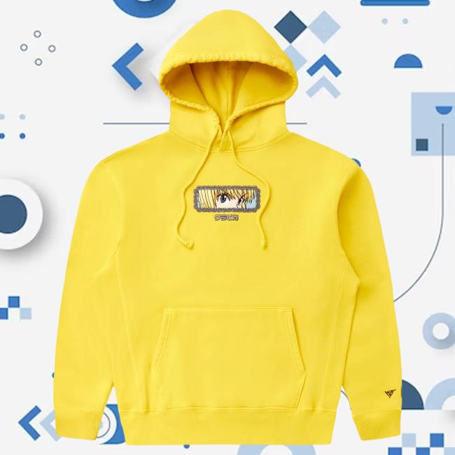 Official Hypland Clothing Merch Store Hypland Hxh Kurapika Eyes Hoody (Yellow)