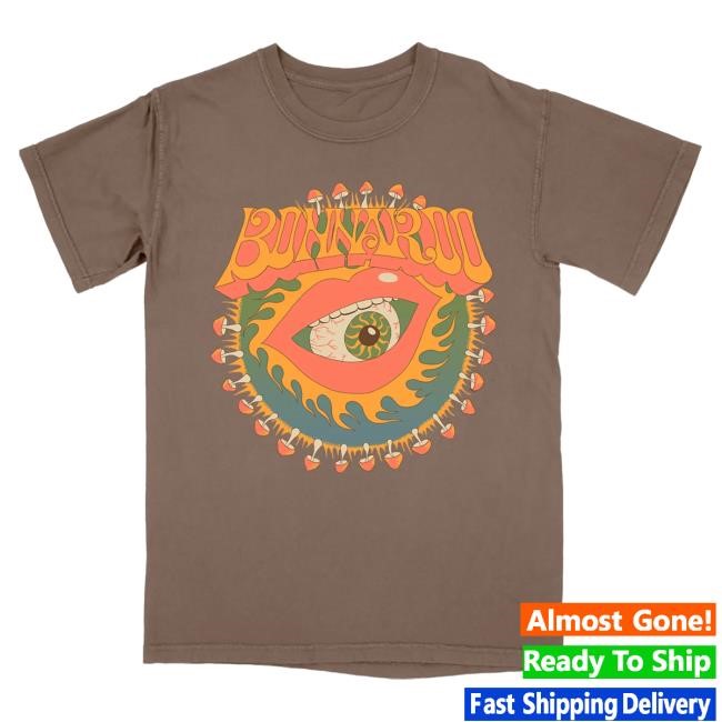 Official Bonnaroo Mouth Eye Lineup Tee