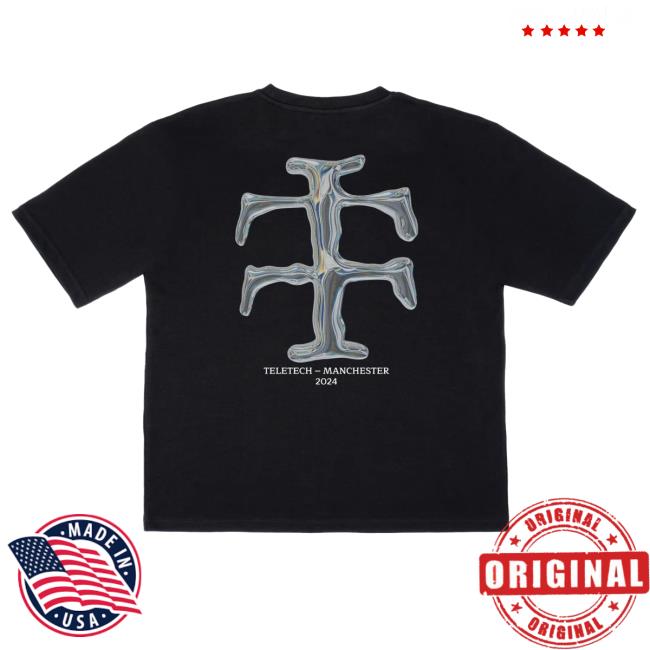 Teletech Merch Store Drippy Chrome Vintage Shirt Teletech Clothing Shop Official Apparel