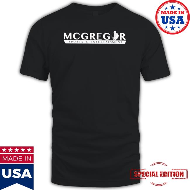 Official Mcgregor Sports And Entertainment Crewneck Sweatshirt