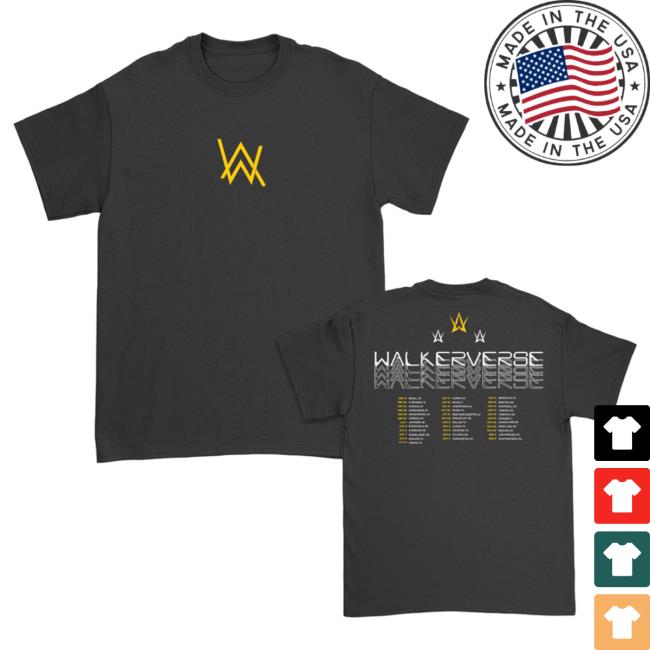Official Kings Road Merch Store Alan Walker Sequence Tour T Shirt AlanWalker Kings Road Shop