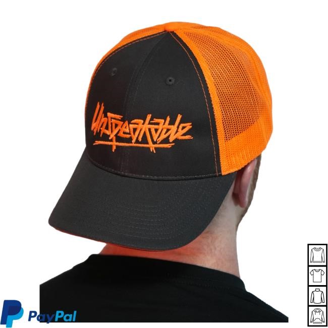 Official Unspeakable Black And Orange Cap