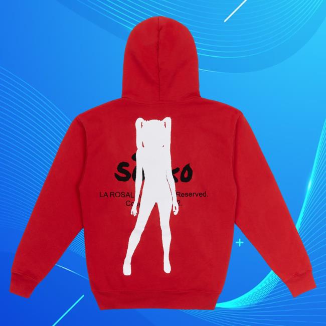 Official Rosalia Merch Store Rosalia Saoko Rose Popover Hoodie Rosalia Apparel Clothing Shop