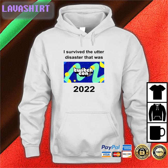 I Survived The Utter Disaster That Was Twitchcon 2022 Crewneck Sweatshirt