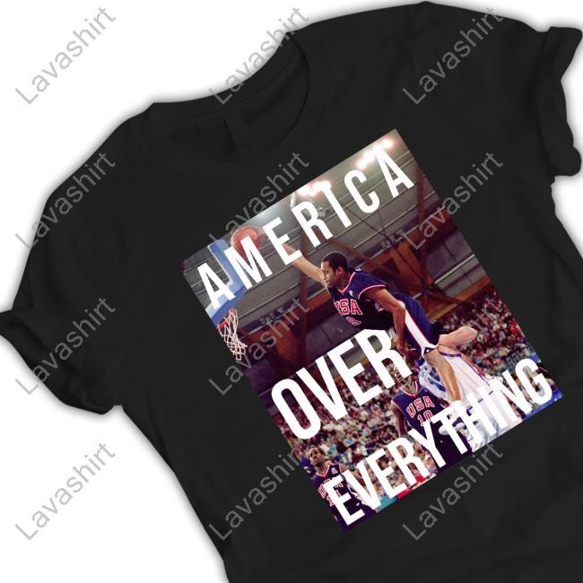 Official America Over Everything Vince Carter Dunk of Death vs Kobe Bryant’s Tee