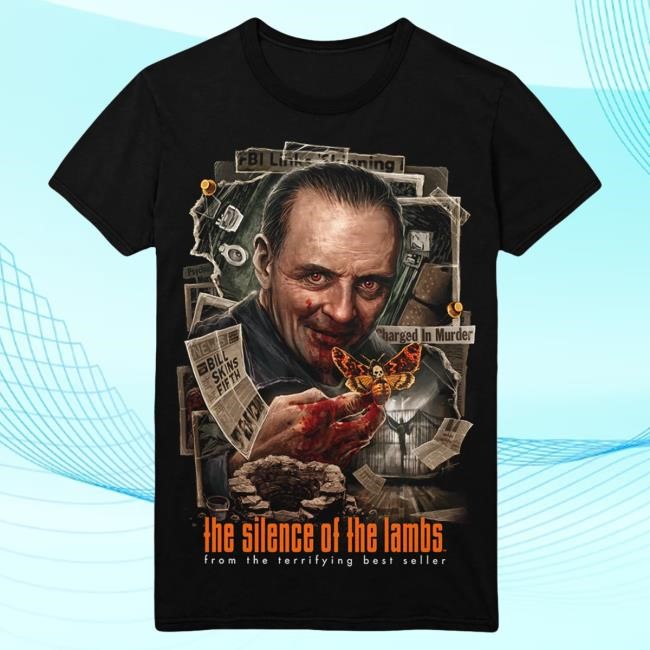 Official Gutter Garbs The Silence of the Lambs: From the Terrifying Best Seller Shirt 2025
