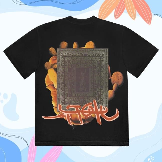 Official Travis Scott Merch Store Utopia Tour Presents Circus Maximus Manuscript T-Shirts Travis Scott Apparel Clothing TravisScott