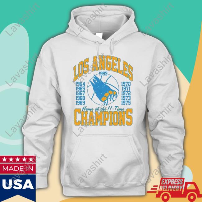 Official LA Basketball Home Of The 11-time Champions T-Shirt
